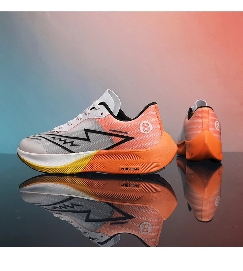 Fashion Men's Sneakers Summer Comfy Breathable Gym Sports Shoes Cushioned Support Running Shoes Tennis Cross Training Shoes