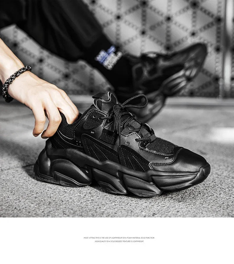 Men Sneakers Hidden Heels Elevator Shoes Plus Size 45 46 Heightening Shoes For Men Fashion Breathable 8cm 6cm Sports Taller Shoe