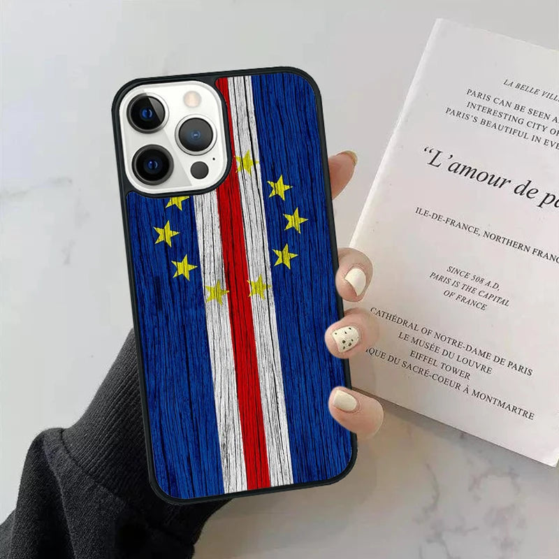Cape Verde Flag Coat of Arms Phone Case Cover For iPhone 17 Air 15 13 Pro Max 16 14 Plus 11 12 Apple max