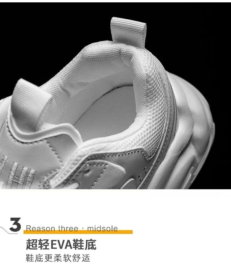 Men Sneakers Hidden Heels Elevator Shoes Plus Size 45 46 Heightening Shoes For Men Fashion Breathable 8cm 6cm Sports Taller Shoe