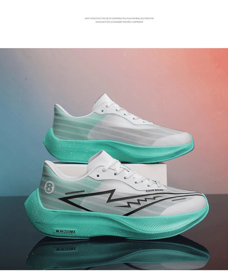 Fashion Men's Sneakers Summer Comfy Breathable Gym Sports Shoes Cushioned Support Running Shoes Tennis Cross Training Shoes