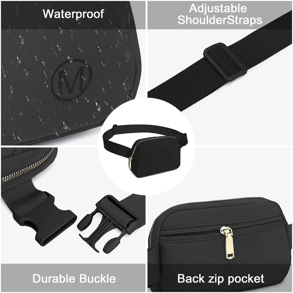 Miss Lulu Bum Bag for Women Bumbag Fanny Pack Fashion Waist Packs Belt Bags