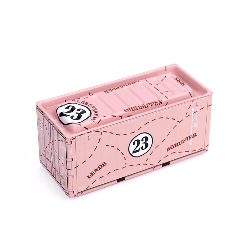 Mini Iron Storage Box Miniature Storage Iron Box Creative Decoration Collect Small Item Desktop Mini Container Model Kids Gifts