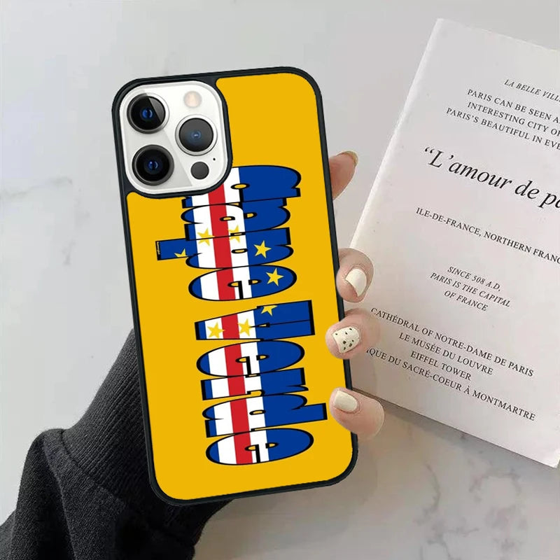 Cape Verde Flag Coat of Arms Phone Case Cover For iPhone 17 Air 15 13 Pro Max 16 14 Plus 11 12 Apple max