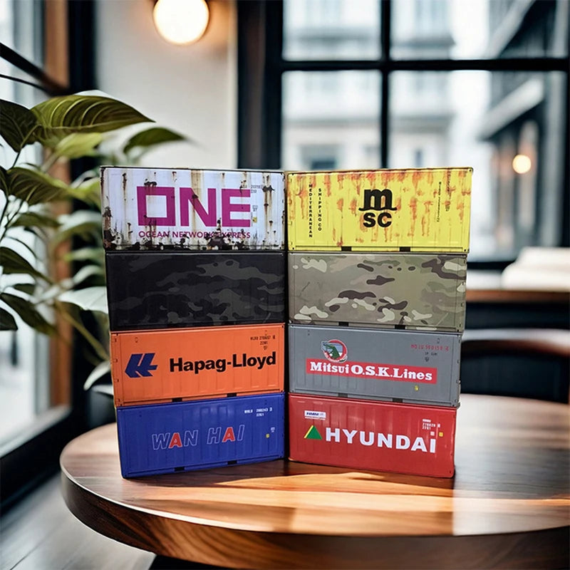 Mini Iron Storage Box Miniature Storage Iron Box Creative Decoration Collect Small Item Desktop Mini Container Model Kids Gifts