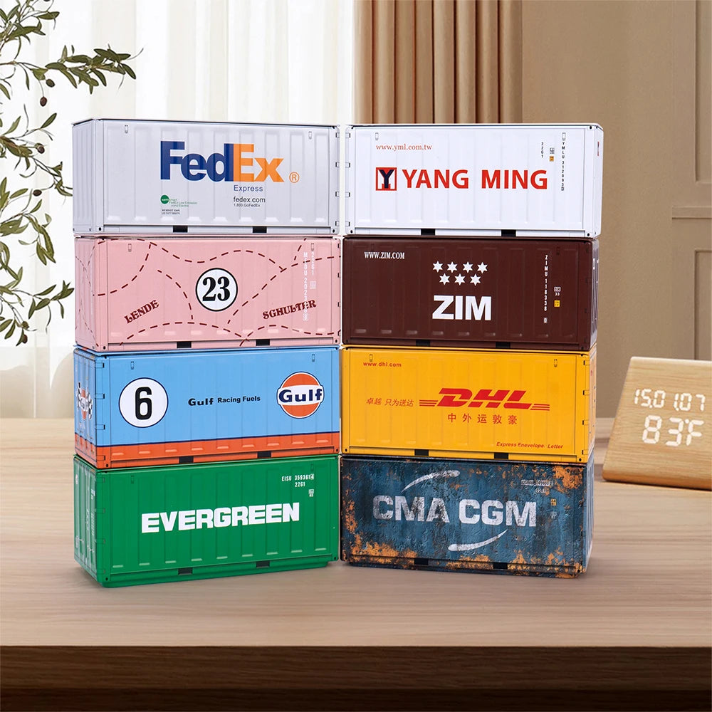 Mini Iron Storage Box Miniature Storage Iron Box Creative Decoration Collect Small Item Desktop Mini Container Model Kids Gifts