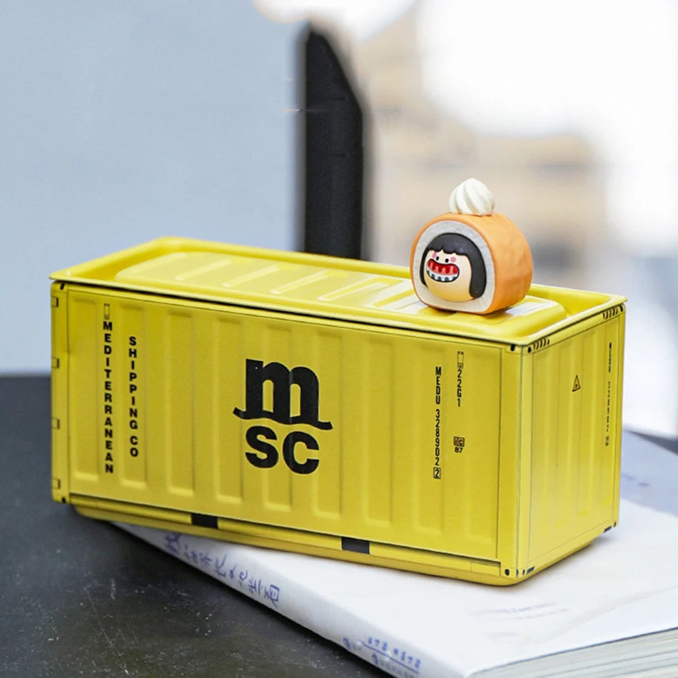 Mini Iron Storage Box Miniature Storage Iron Box Creative Decoration Collect Small Item Desktop Mini Container Model Kids Gifts