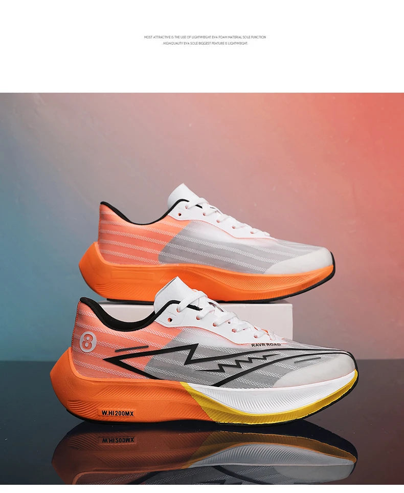 Fashion Men's Sneakers Summer Comfy Breathable Gym Sports Shoes Cushioned Support Running Shoes Tennis Cross Training Shoes