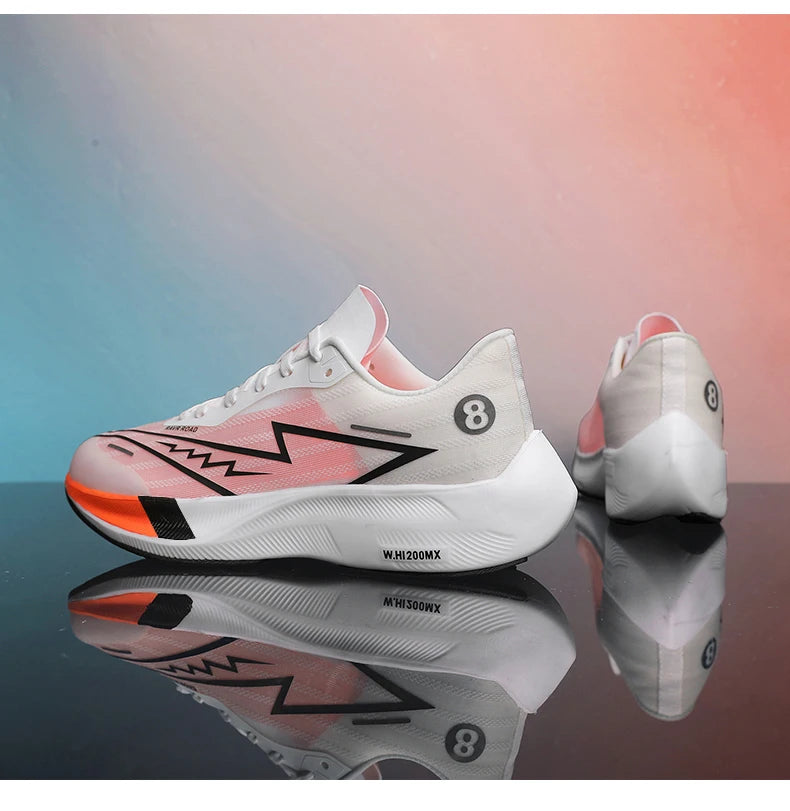 Fashion Men's Sneakers Summer Comfy Breathable Gym Sports Shoes Cushioned Support Running Shoes Tennis Cross Training Shoes