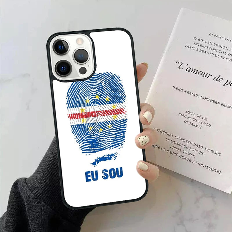 Cape Verde Flag Coat of Arms Phone Case Cover For iPhone 17 Air 15 13 Pro Max 16 14 Plus 11 12 Apple max
