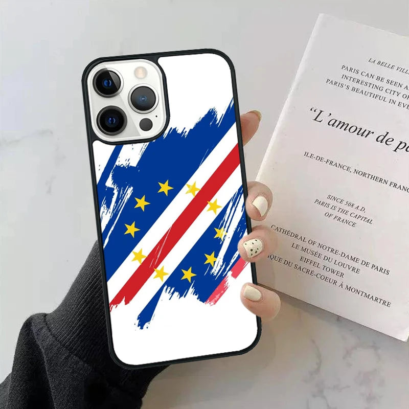 Cape Verde Flag Coat of Arms Phone Case Cover For iPhone 17 Air 15 13 Pro Max 16 14 Plus 11 12 Apple max