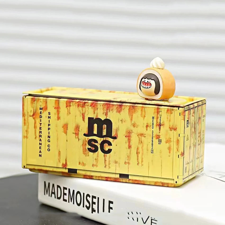 Mini Iron Storage Box Miniature Storage Iron Box Creative Decoration Collect Small Item Desktop Mini Container Model Kids Gifts