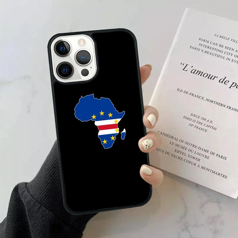 Cape Verde Flag Coat of Arms Phone Case Cover For iPhone 17 Air 15 13 Pro Max 16 14 Plus 11 12 Apple max