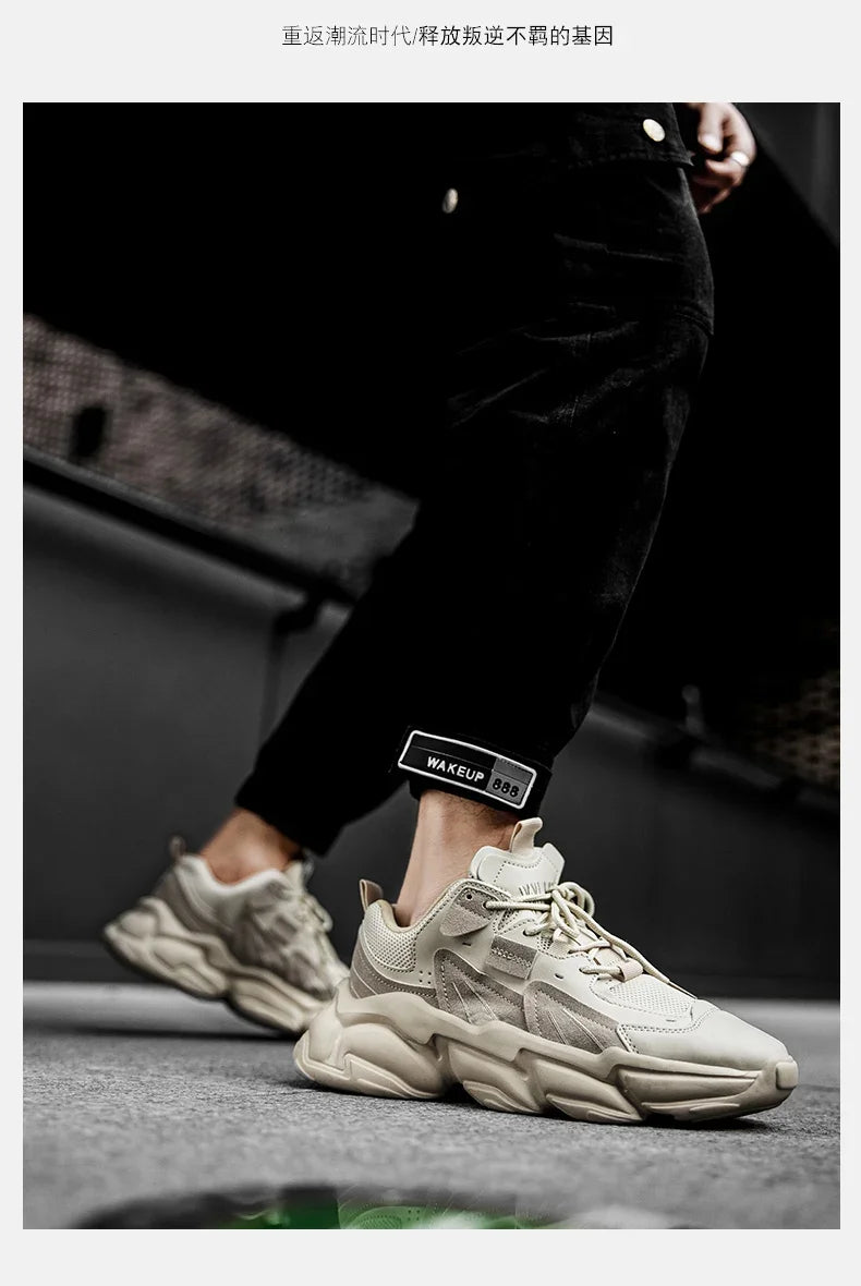 Men Sneakers Hidden Heels Elevator Shoes Plus Size 45 46 Heightening Shoes For Men Fashion Breathable 8cm 6cm Sports Taller Shoe