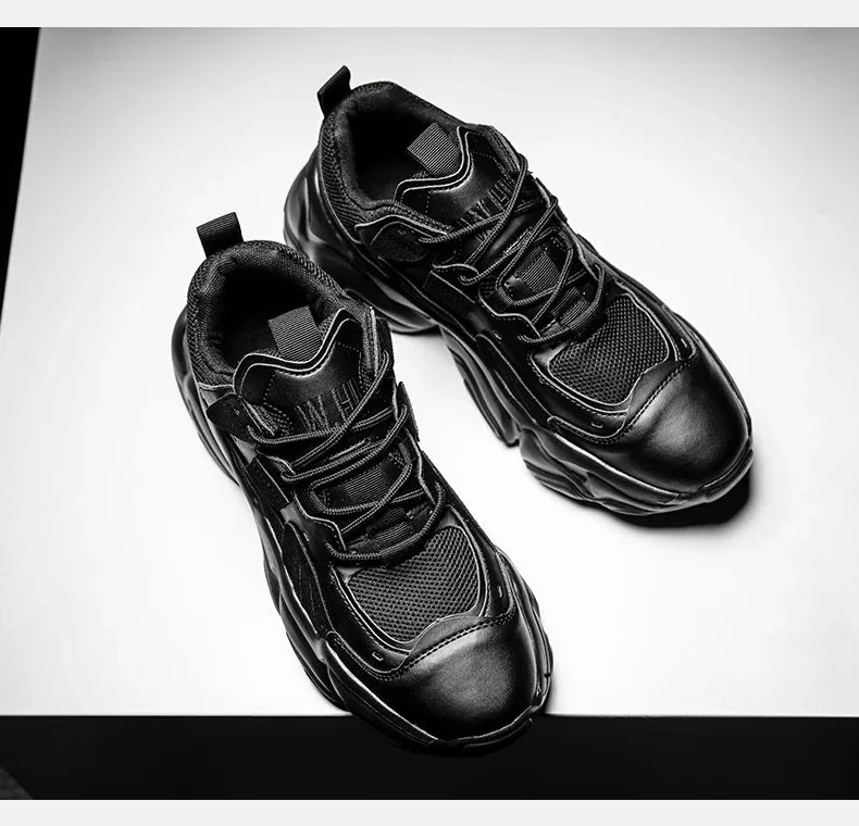 Men Sneakers Hidden Heels Elevator Shoes Plus Size 45 46 Heightening Shoes For Men Fashion Breathable 8cm 6cm Sports Taller Shoe