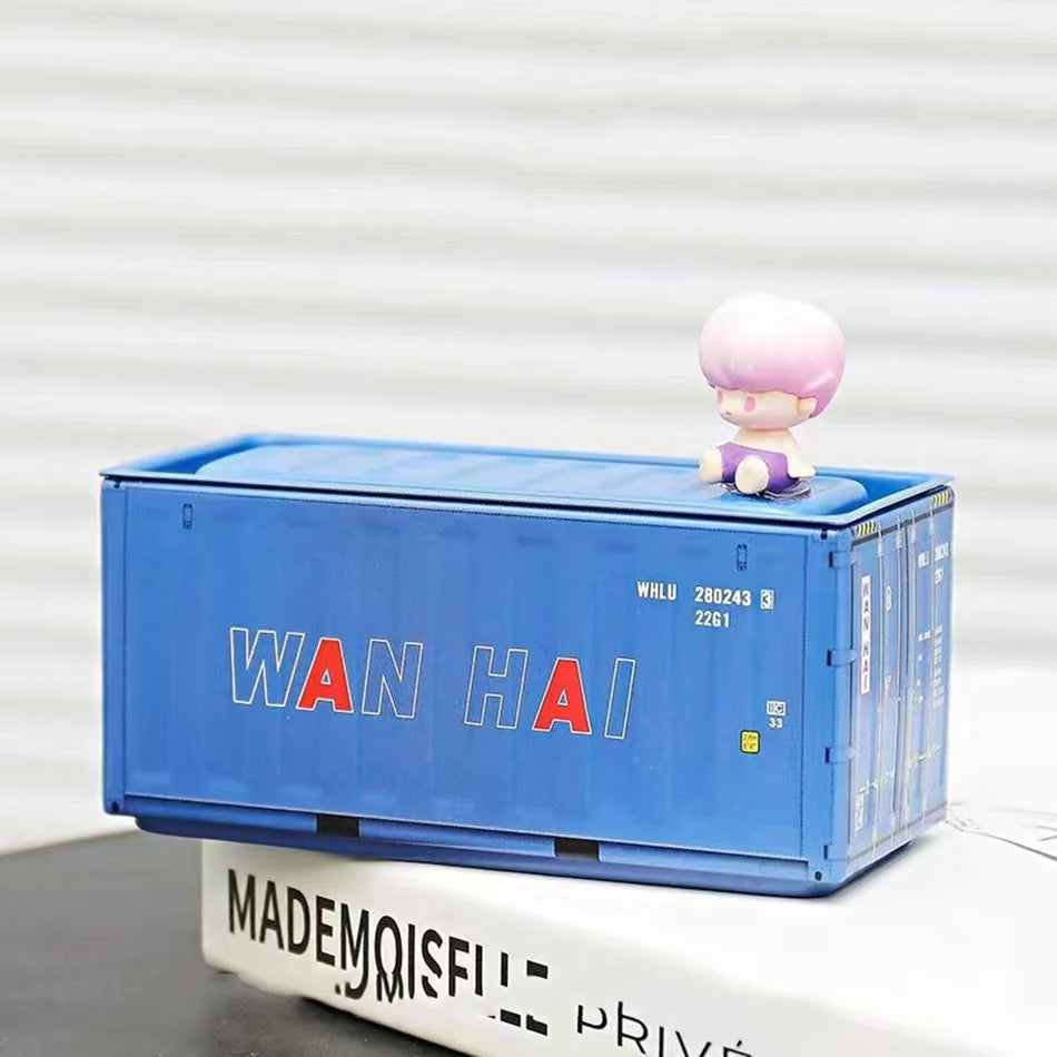 Mini Iron Storage Box Miniature Storage Iron Box Creative Decoration Collect Small Item Desktop Mini Container Model Kids Gifts