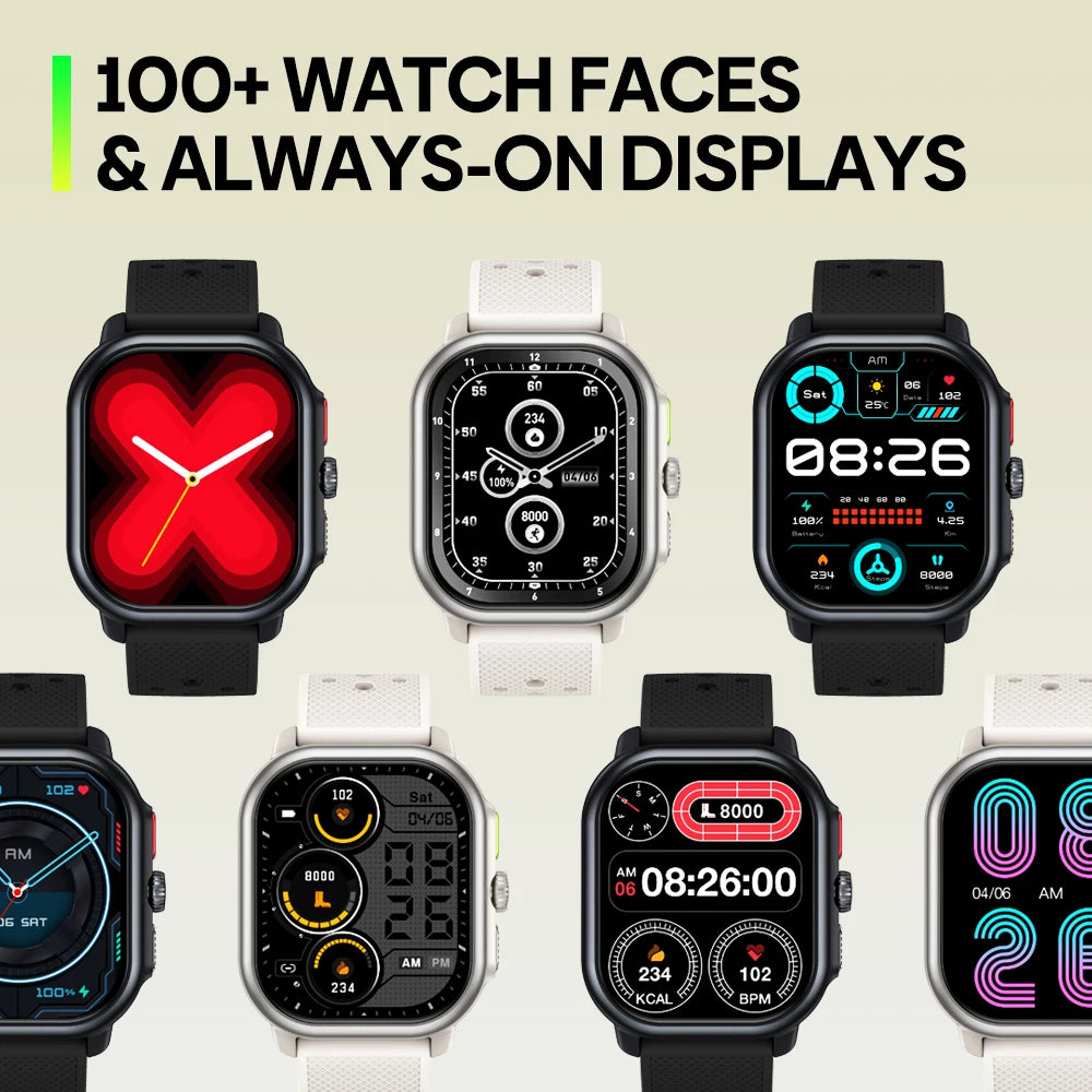 New Zeblaze Beyond 3 Pro GPS Smart Watch 2.15" AMOLED Display Built-in GPS & Route Import Make/Receive Phone Calls Smartwatch